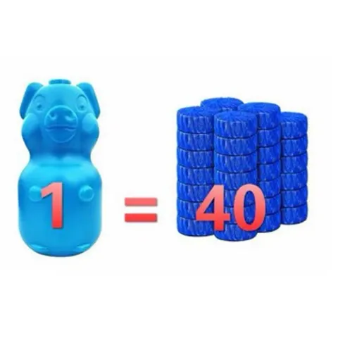 Combo 5 lọ thả bồn cầu, khử mùi, làm sạch bồn cầu, toilet.
