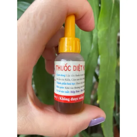 (COMBO 5 LỌ) THUỐC SINH HỌC DIỆT KIẾN, GIÁN, CÔN TRÙNG