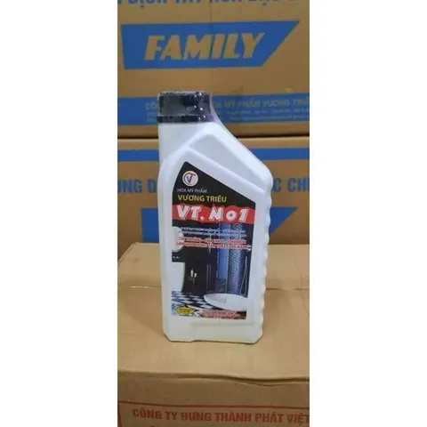 Tẩy đa năng, xi măng, canxi, sơn, cặn bẩn, rêu, vết ố Vương Triều 800ml