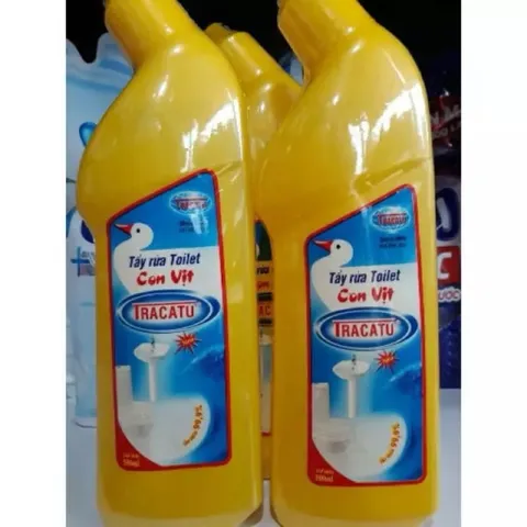COMBO (5 CHAI) NƯỚC TẨY RỬA BỒN CẦU, NHÀ VỆ SINH, TOILET, NHÀ TẮM CON VỊT 500ml