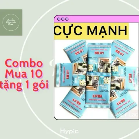 Giá sỉ(Mua 10 tặng 1)Gói thông cống, đường ống, chậu rửa mặt, chén bát,… 100g