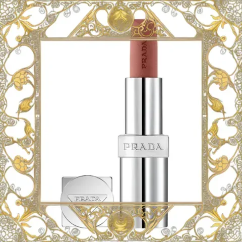 Son Prada Monochrome Soft Matte B106 Caramel - Son Môi  , Màu Nền Nude Thanh Lịch, Dưỡng Ẩm Mềm Mịn