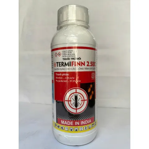 (Chính hãng) TERMIFINN 2.5EC 1 lít - Chuyên phòng chống Mối Công Trình - Mối cây trồng - xuất xứ Ấn Độ