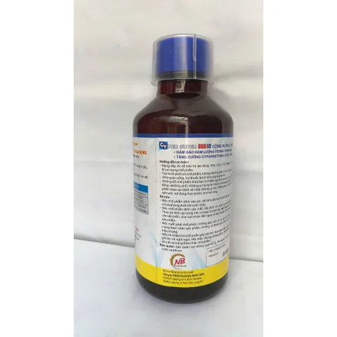 (Chính hãng) Thuốc diệt Muỗi CYPER SUPER 600EC - 1 lít - diệt và phòng trừ hữu hiệu các loại muỗi - hạ gục nhanh