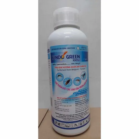 (Chính hãng) THUỐC DIỆT CÔN TRÙNG FENDO GREEN 100SC 1 lít