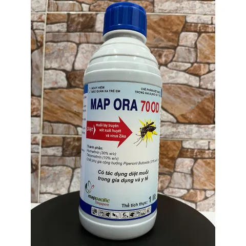 (Chính hãng) MAP ORA 70OD 1 lít - Thuốc diệt muỗi cao cấp trong y tế - mappacific