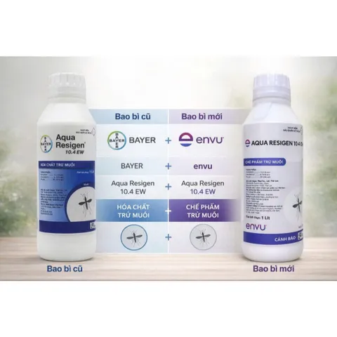 (Chính hãng) Thuốc diệt muỗi AQua Resigen 10.4EW -1 lít ( không mùi) hạ gục nhanh - tồn lưu lâu