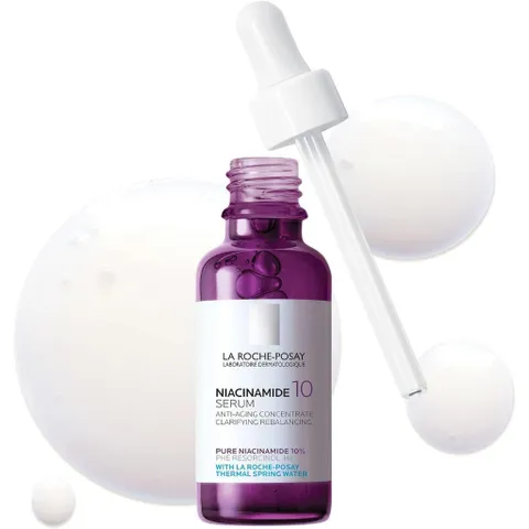 Serum La Roche-Posay Pure Niacinamide 10 30ml - Hỗ Trợ Mờ Thâm Nám, Đều Màu Da, Phục Hồi Da