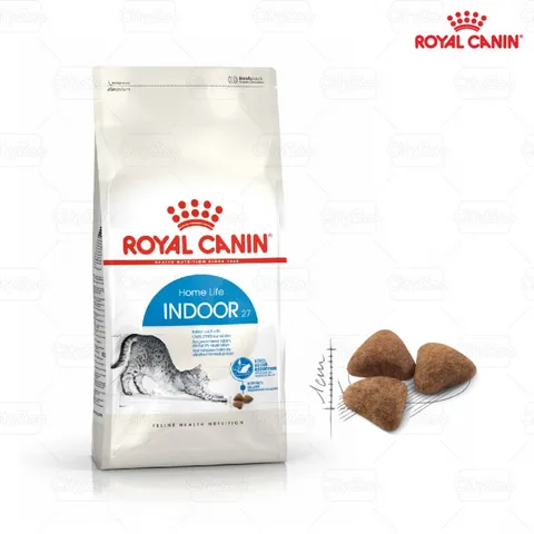 Thức ăn hạt cho mèo Royal Canin Indoor 27 túi 2kg giúp giảm mùi hôi phân kiểm soát cân nặng