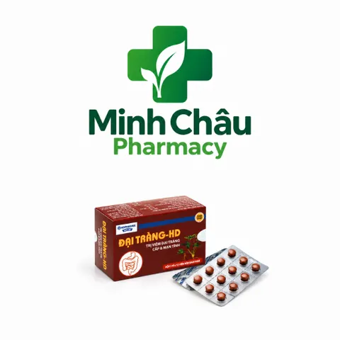Viên uống Đại Tràng HD hộp 60 viên Hỗ Trợ Viêm Đại Tràng Cấp Và Mãn Tính