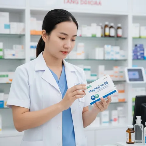 Magnesium B6 BV Pharma Hộp 100 Viên (10 Vỉ x 10 Viên)