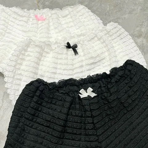 Quần Short Đám Mây, Quần Đùi Nữ, Quần Đùi Body Đính Nơ Cho Nữ