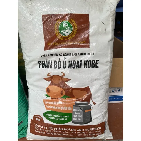 10kg phân bò ủ hoai đã xử lý cung cấp chất dinh dưỡng cho cây làm tơi xốp đất