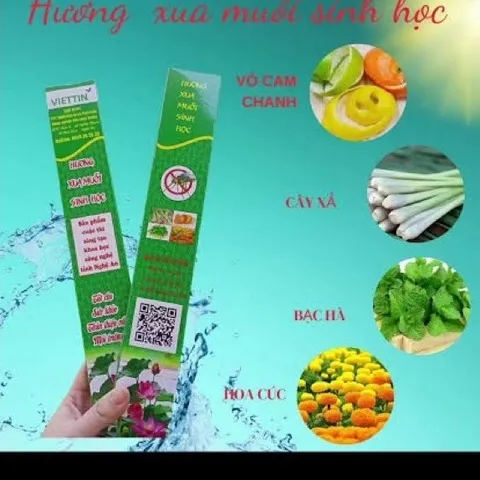 Hương muỗi sinh học thế hệ mới tinh chất thảo dược không độc hại chính hãng công ty