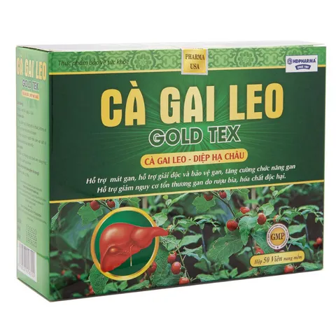 Cà Gai Leo gold tex Giải Độc Rượu - Bảo Vệ Gan, bổ gan mát gan, giải độc, tăng cường chức năng gan