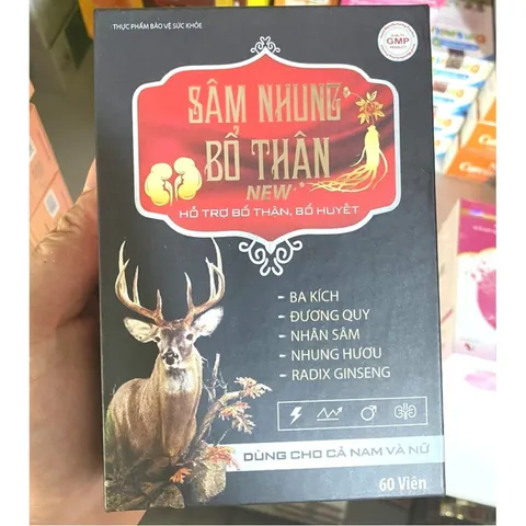 Sâm Nhung Bổ Thận new bổ thận td, st, tăng cường sức khoẻ