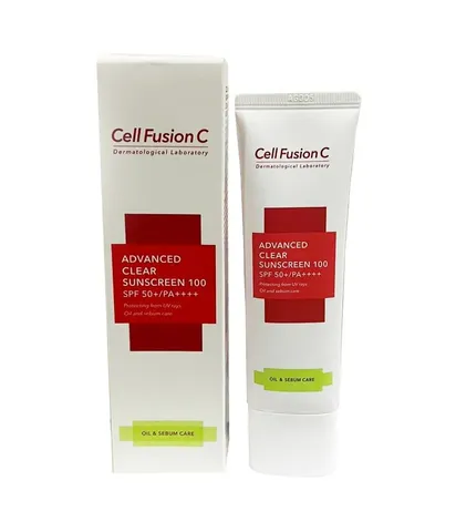 Kem Chống Nắng Kiềm Dầu Cell Fusion C Clear SPF50/PA+++ - Bảo Vệ Da Nhờn, Mụn, Nhạy Cảm, Chống Nắng Tối Ưu 8 Giờ 617139 872708