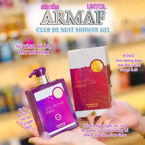 ⚡ Sữa tắm Club Untold làm sạch dưỡng ẩm da 360ml - Giao nhanh, chính hãng