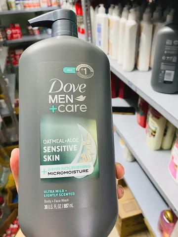 Sữa tắm Dove Men+Care Body & Face Wash Sensitive Skin 🔥ml