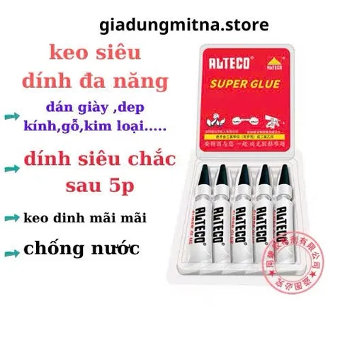 (ALETECO) keo dán aleteco dán giày , dép đa năng dán trên mọi chất liệu siêu dính, chống nước