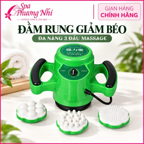 Đầm rung giảm béo đa cấp độ - bản thu gọn mini ( Hàng Chính Hãng)