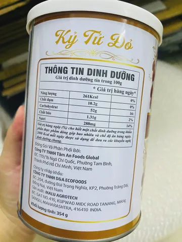 Kỷ Tử Organic Traditions Goji Berries Bồi bổ sức khỏe, làm đẹp da, gói 454g chính hãng
