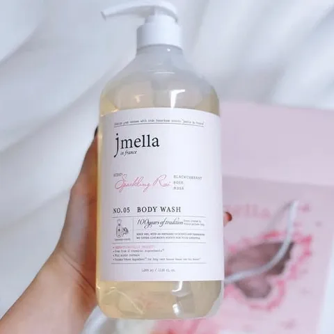 🌸 Set Sữa Tắm Jmella No5 Sparkling Rose 500ml Dưỡng Da Thơm Lâu Chính Hãng Cao Cấp