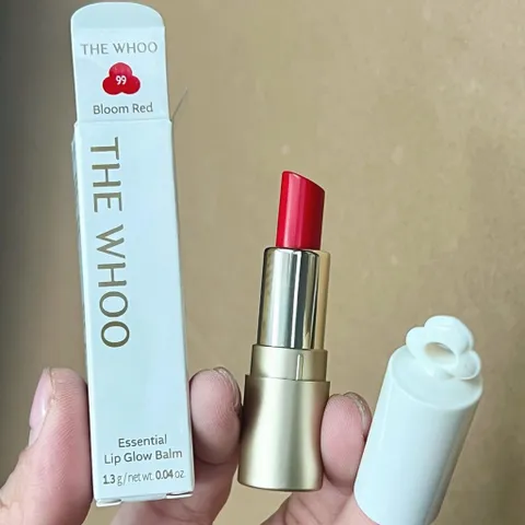 Son The Whoo Essential Lip Glow Balm #99 Đỏ dưỡng môi mềm mịn chính hãng 1.3g