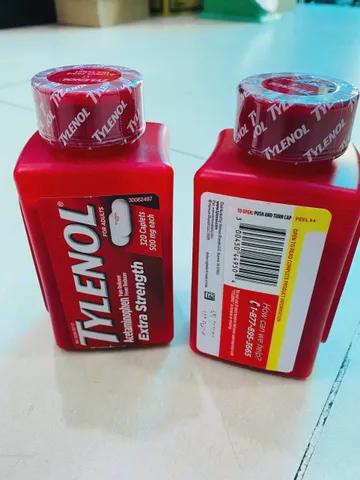  Tylenol Acetaminophen 500mg giảm đau hạ sốt chính hãng Mỹ 320 viên