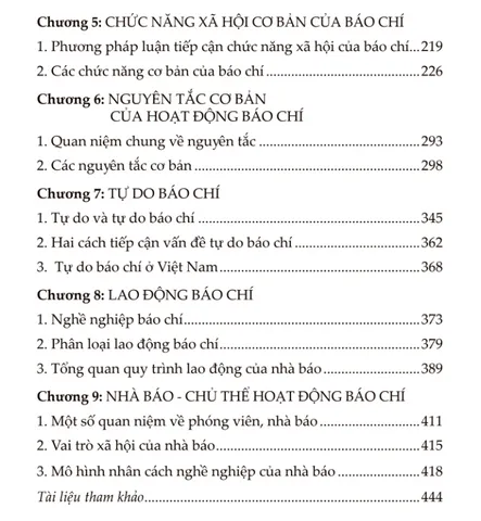 Cơ sở lý luận báo chí