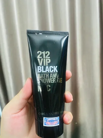 Set nước hoa Carolina Herrera 212 Vip Black EDP nam tính 3 món 100ml+10ml+Sữa tắm ?️ Giá tốt 