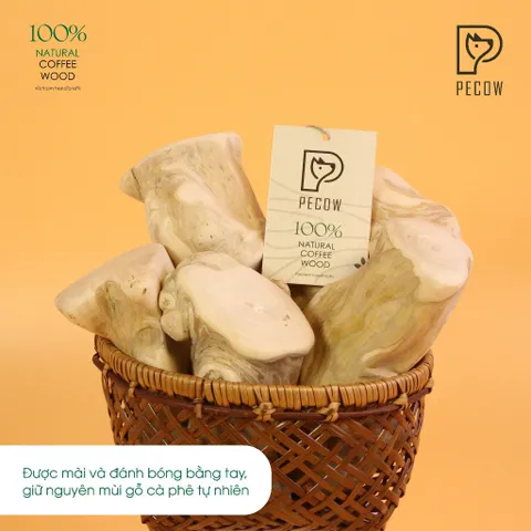 Gỗ gặm PeCow - Vệ sinh răng miệng, giảm căng thẳng size M