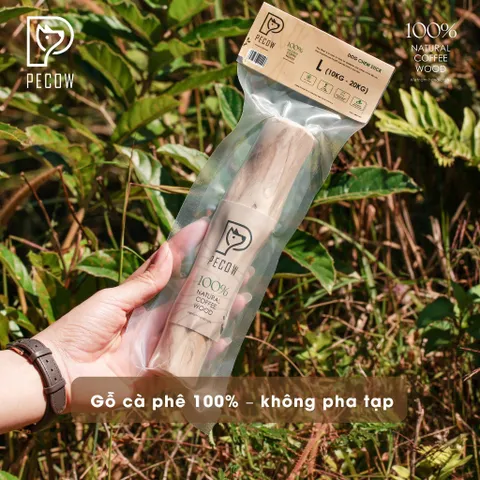 (Size L) Thanh gỗ gặm cho thú cưng từ gỗ cà phê - Giảm căng thẳng và lo âu