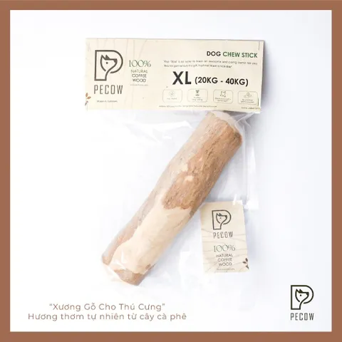 Chew Stick - Xương gặm cho chó bằng gỗ cà phê tự nhiên / Giảm căng thẳng và lo âu