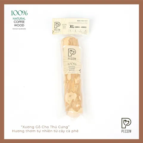 Chew Stick - Xương gặm cho chó bằng gỗ cà phê tự nhiên / Giảm căng thẳng và lo âu
