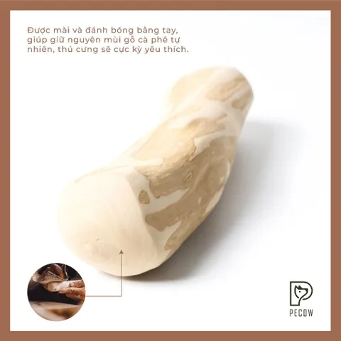 Chew Stick - Xương gặm cho chó bằng gỗ cà phê tự nhiên XL / Giảm căng thẳng và lo âu