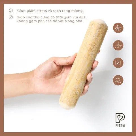 Chew Stick - Xương gặm cho chó bằng gỗ cà phê tự nhiên L / Giảm căng thẳng và lo âu