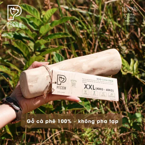 (Size XXL) Thanh gỗ gặm cho thú cưng từ gỗ cà phê - Giảm căng thẳng và lo âu