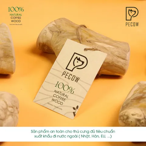 Gỗ gặm PeCow - Vệ sinh răng miệng, giảm căng thẳng size S