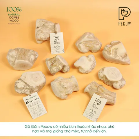 Gỗ gặm PeCow - Vệ sinh răng miệng, giảm căng thẳng size S