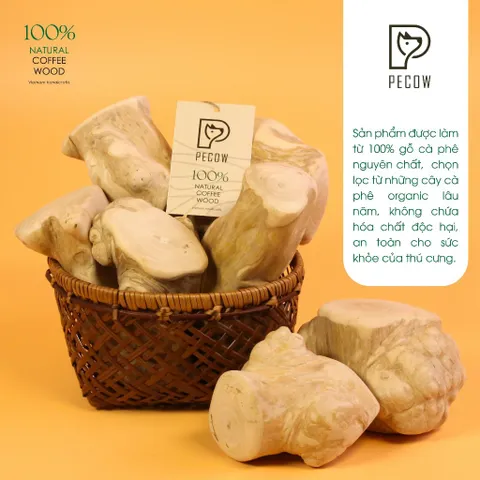 Gỗ gặm PeCow - Vệ sinh răng miệng, giảm căng thẳng size S