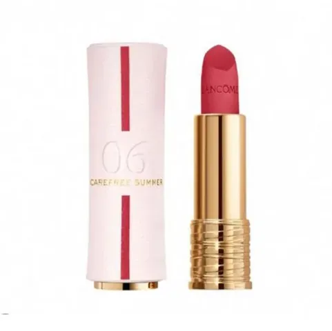 Son Lancôme Absolute Perfect Velvet Matte 06 Carefree Summer - Hồng Sen Chính Hãng - Phiên Bản Giới Hạn Quyến Rũ 873352