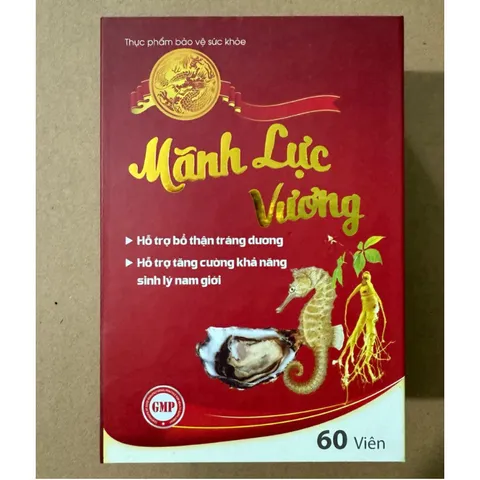 Mãnh Lực Vương hỗ trợ bổ thận td tăng cường sức khoẻ nam giới