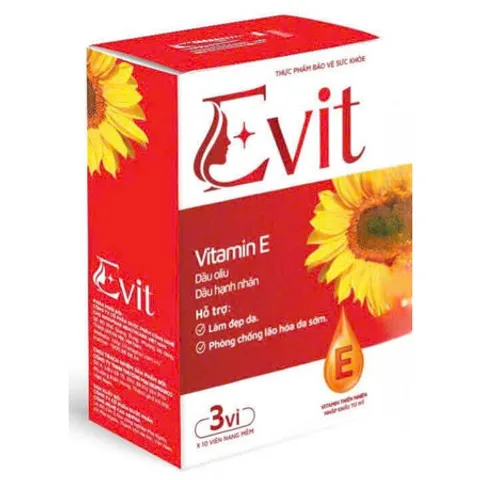 Vitamin E E vit Vitamin E Natural Chống Oxy Hoá Đẹp Da