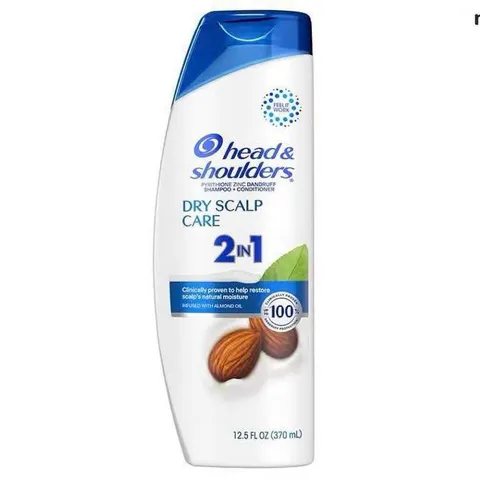 Dầu gội xả Head & Shoulders Dry Scalp Care 2-in-1 giảm gàu, giảm khô da đầu 370ml Chính hãng