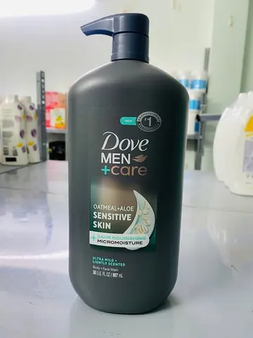 Sữa tắm Dove Men+Care Sensitive Skin cho da nhạy cảm 887ml ?️ Giá rẻ