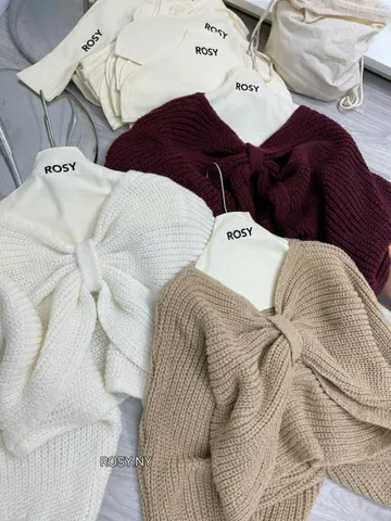 Áo khoác len nữ dáng rộng mặc được 2 kiểu