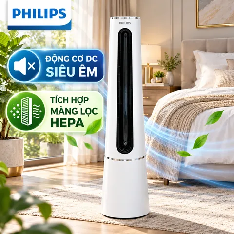 QUẠT THÁP KÈM LỌC KHÔNG KHÍ PHILIPS ACR5164BF