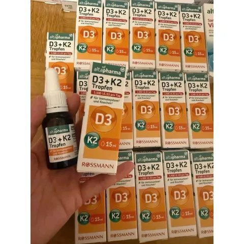 Altapharma D3 K2 Tropfen – nhỏ gọn, tiện lợi, an toàn cho cả gia đình