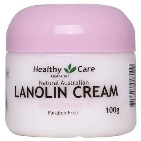 Kem Dưỡng Healthy Care Lanolin Cream Vitamin E 100g Dưỡng Ẩm Chuyên Sâu & Phục Hồi Da 